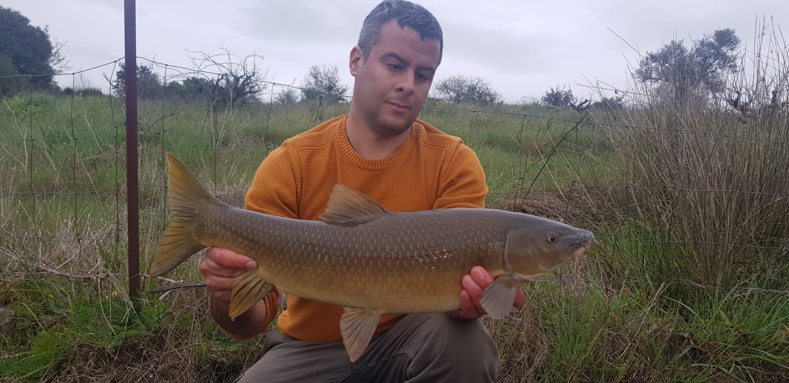 Pesca Barbo Marzo